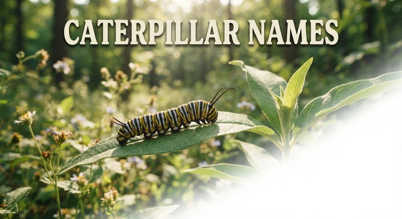 adorable caterpillar names names generator