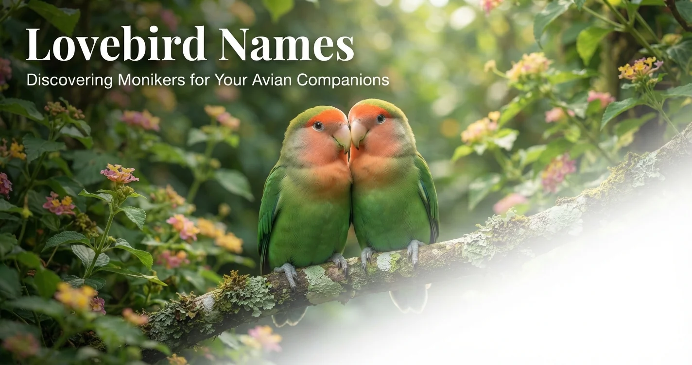adorable lovebird names names generator