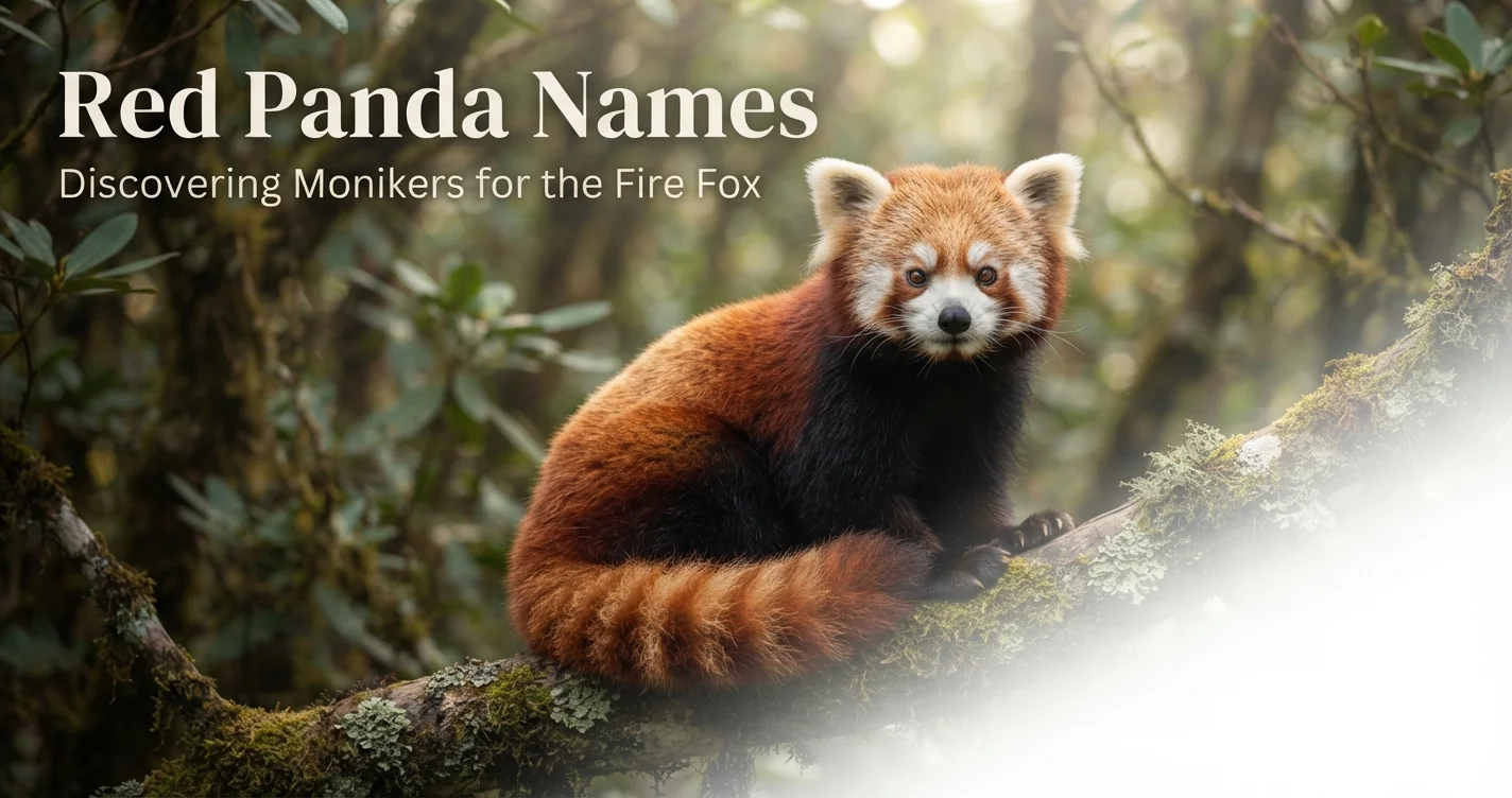 adorable red panda names names generator