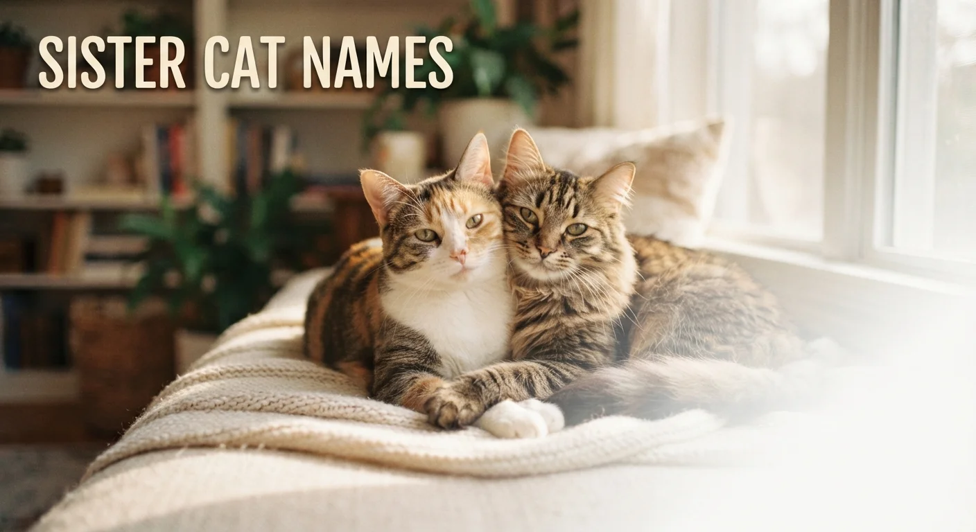 adorable sister cat names names generator