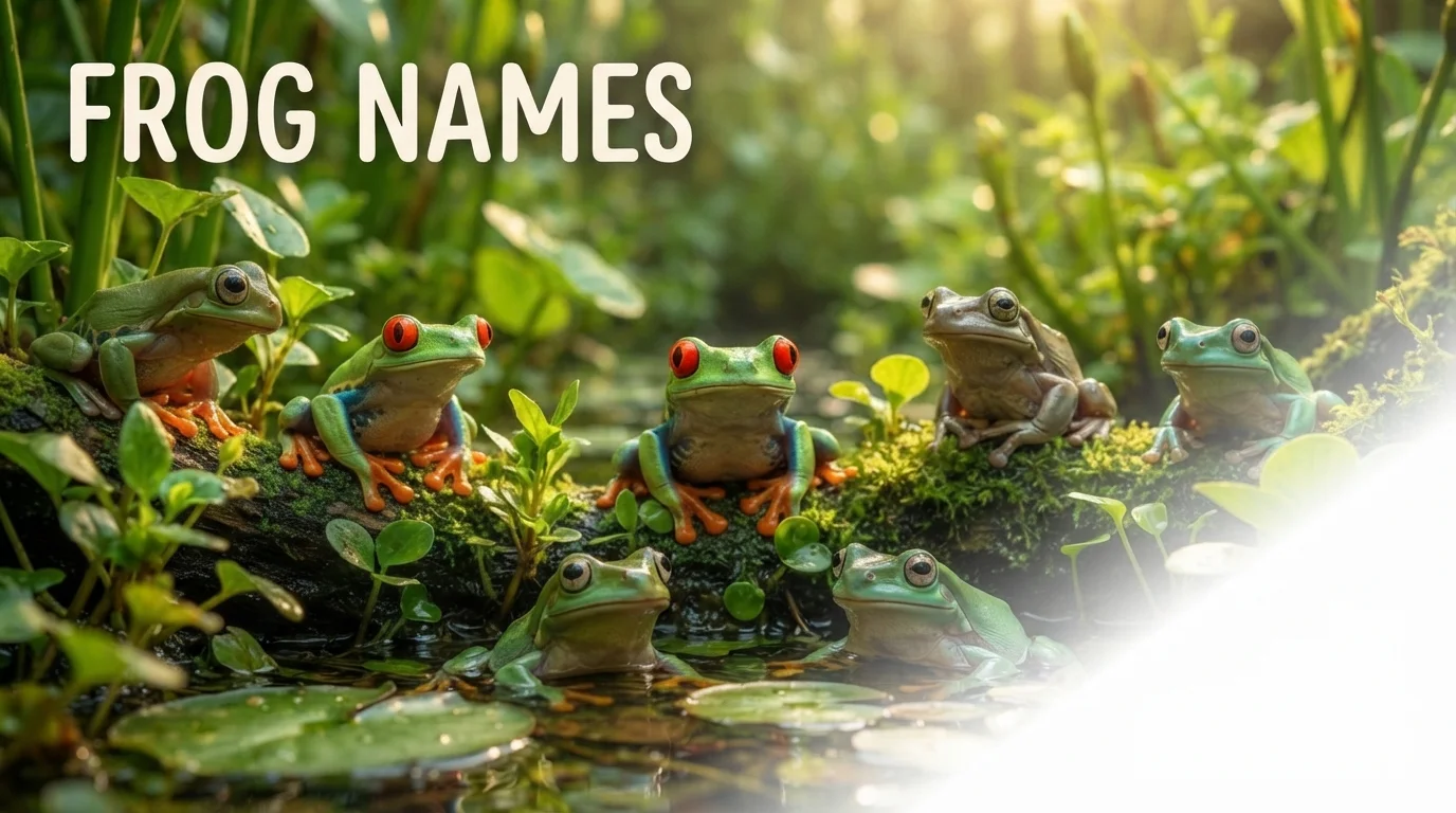 amazing adorable frog names names generator