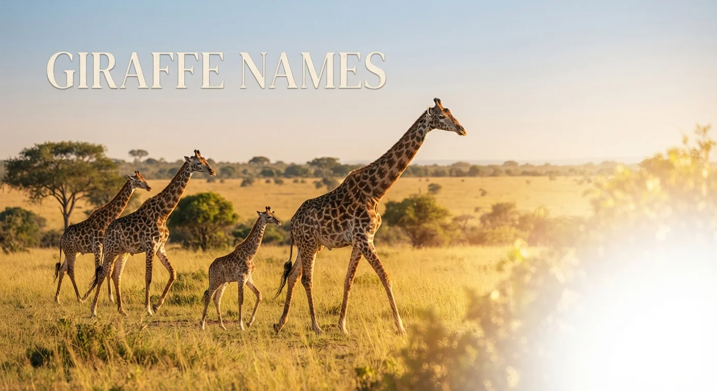 amazing giraffe names names generator