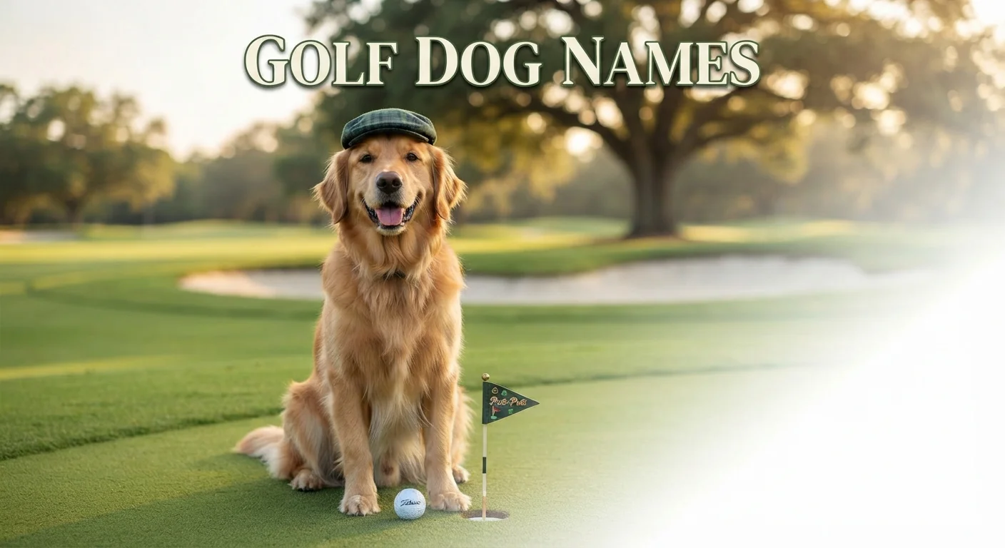 amazing golf dog names names generator