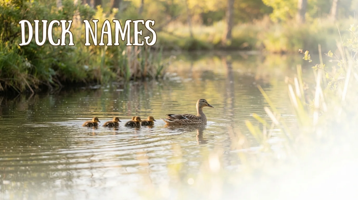 charming duck names names generator