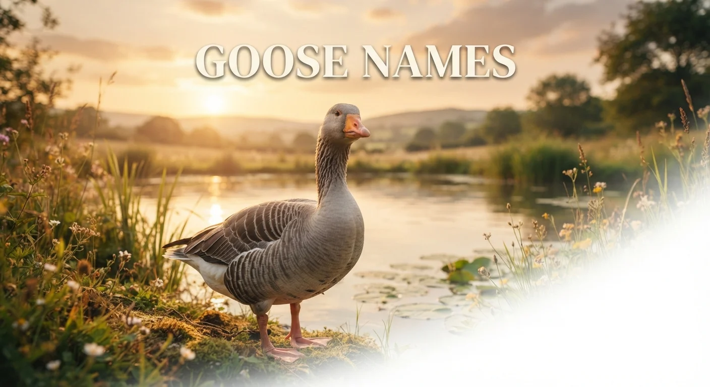 charming goose names names generator