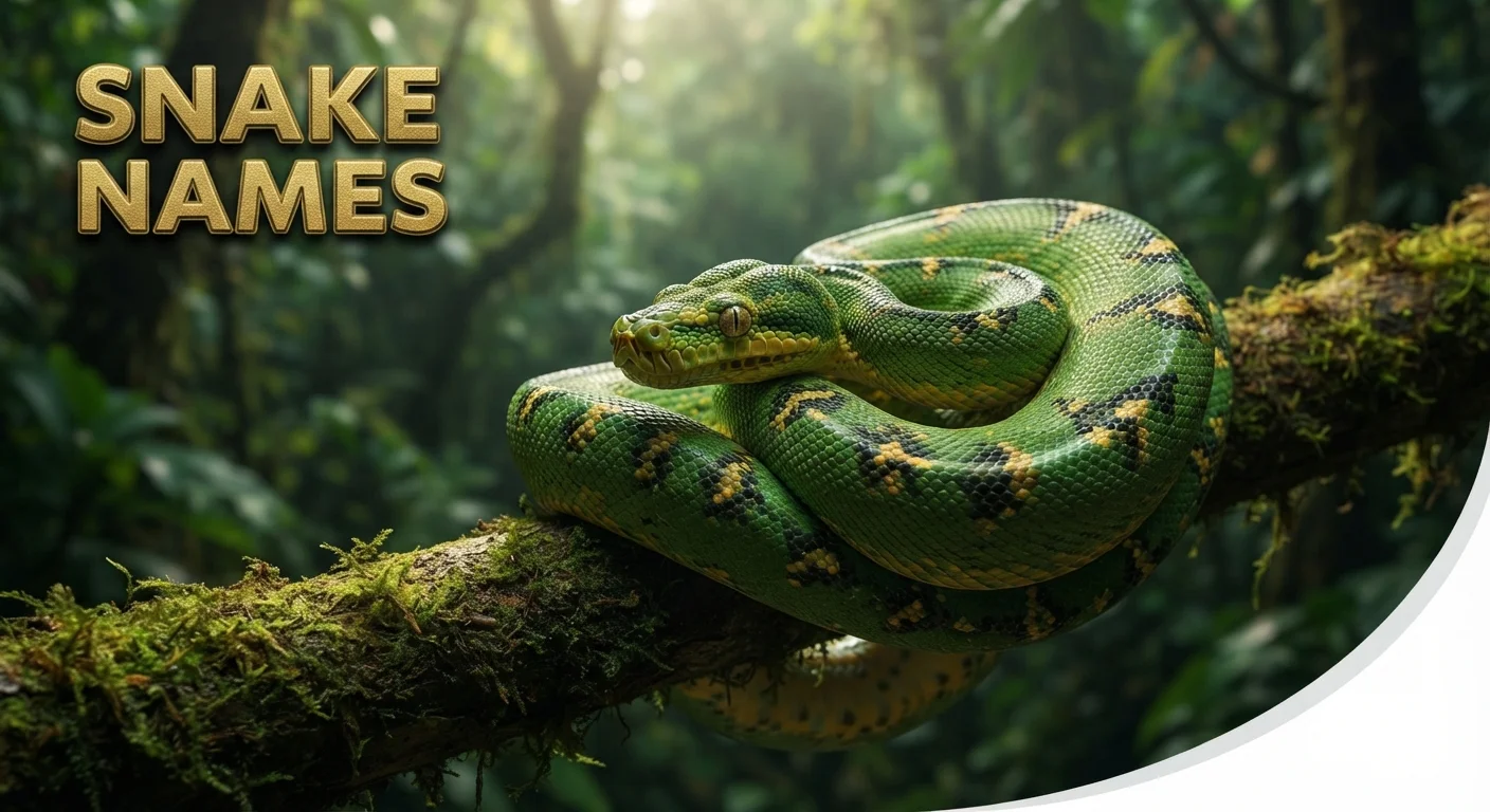 cool mysterious snake names names generator