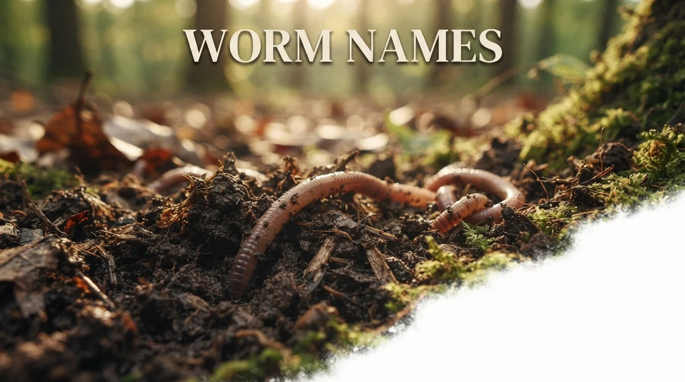 creative worm names names generator