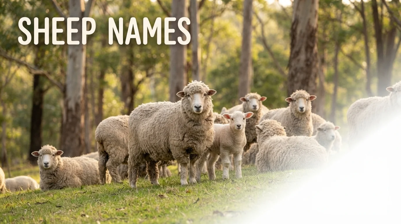 cute charming sheep names names generator