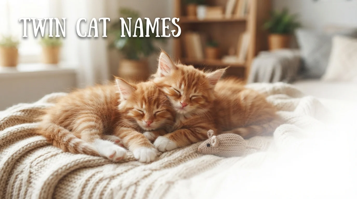 cute twin cat names names generator