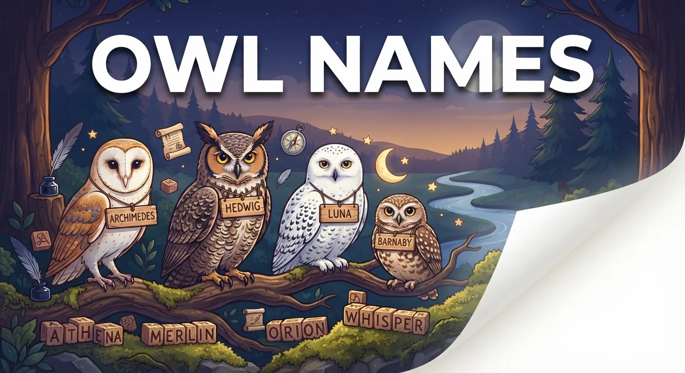 enchanting owl names names generator