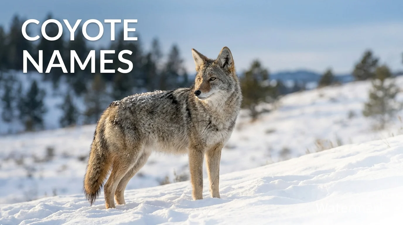 fierce coyote names every wild spirit