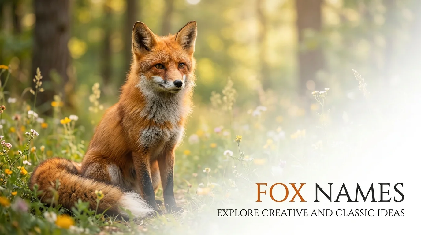 fox names name generator