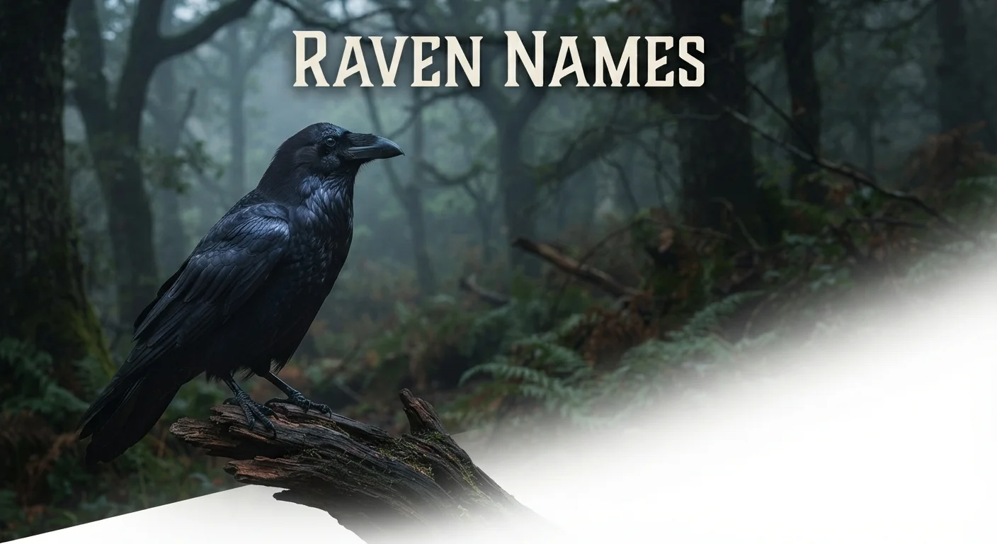 mysterious raven names names generator