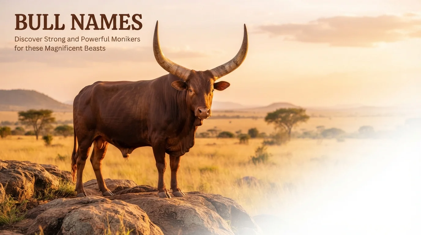 powerful bull names name generator