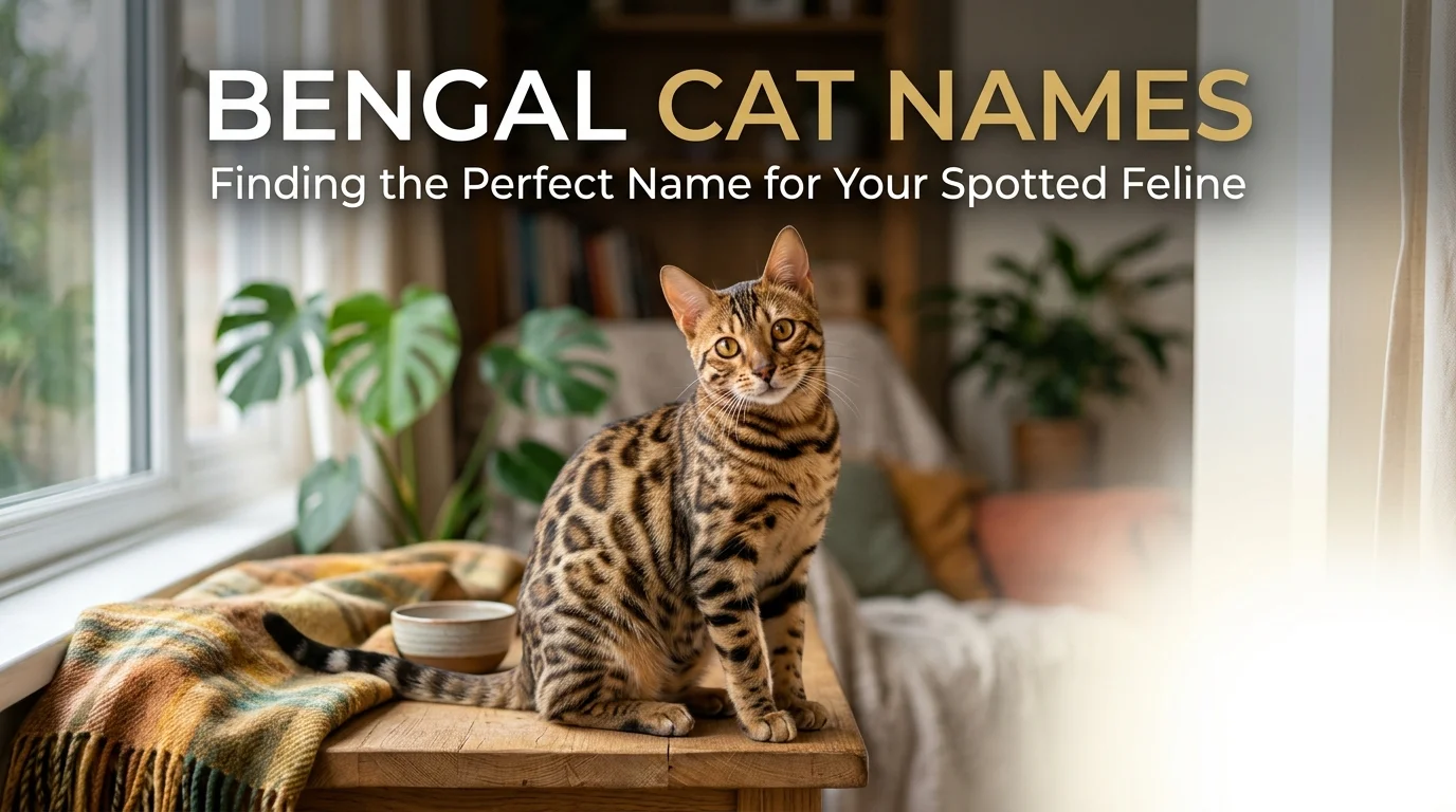 unique bengal cat names names generator